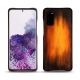 Lederschutzhülle Samsung Galaxy S20 - Fauve Patine