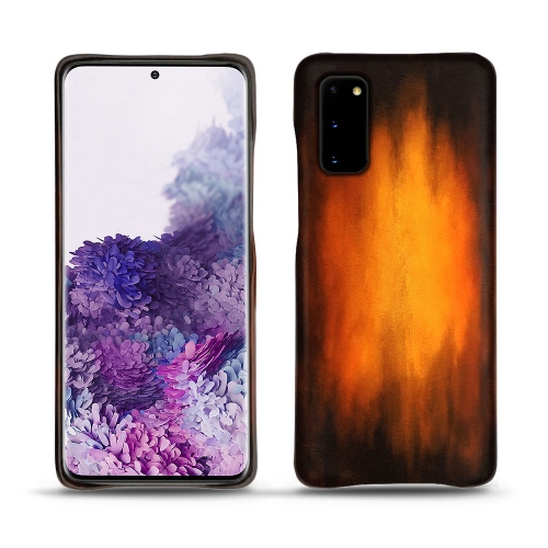 Samsung Galaxy S20 leather cases and coversFauve Patine