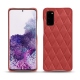 レザーケース Samsung Galaxy S20 - Cerise vintage - Couture