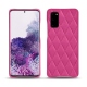 Samsung Galaxy S20 leather cover - Rose BB - Couture