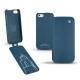 Apple iPhone 5S  leather case - Blu mediterran