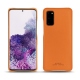 レザーケース Samsung Galaxy S20 - Orange PU
