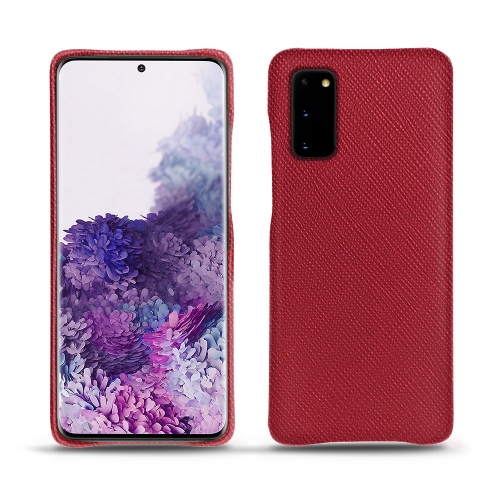 Samsung Galaxy S20 : La référence des étuis luxe Rouge passion ( Pantone #a6192e ) 
