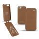 Housse cuir Apple iPhone 5S  - Castan esparciate