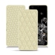 Custodia in pelle Samsung Galaxy S20 Ultra 5G - Ivoire - Couture ( Sleek P C12 - White ) 