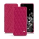 Capa em pele Samsung Galaxy S20 Ultra 5G - Rose fluo - Couture