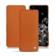 Samsung Galaxy S20 Ultra 5G leather case - Orange vibrant