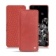 Samsung Galaxy S20+ 5G leather case - Cerise vintage ( Pantone 185C ) 