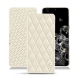 硬质真皮保护套 Samsung Galaxy S20+ 5G - Blanc - Couture ( Bologna - White ) 