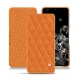 Samsung Galaxy S20+ 5G leather case - Orange - Couture ( Nappa - Pantone 1495U ) 
