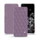 Housse cuir Samsung Galaxy S20+ 5G - Lilas - Couture ( Nappa - Pantone 2645U ) 