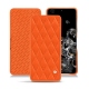 Capa em pele Samsung Galaxy S20+ 5G - Orange fluo - Couture