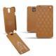 Custodia in pelle Samsung SM-N9000 Galaxy Note 3  - Castan esparciate - Couture