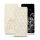 Custodia in pelle Samsung Galaxy S20+ 5G - Blanc escumo - Couture