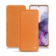 Custodia in pelle Samsung Galaxy S20 - Orange ( Nappa - Pantone 1495U ) 