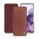 Samsung Galaxy S20 leather case - Passion vintage ( Glutton - Red ) 