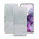 Samsung Galaxy S20 leather case - Platinium ( Pantone 877C ) 
