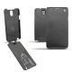 Custodia in pelle Samsung SM-N9000 Galaxy Note 3  - Negre poudro
