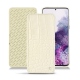 Housse cuir Samsung Galaxy S20 - Crocodile milk