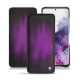 Samsung Galaxy S20 leather case - Violet Patine