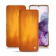 Funda de piel Samsung Galaxy S20 - Orange Patine