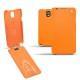 Custodia in pelle Samsung SM-N9000 Galaxy Note 3  - Arange clouquié