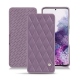 Custodia in pelle Samsung Galaxy S20 - Lilas - Couture ( Nappa - Pantone 2645U ) 
