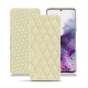 Funda de piel Samsung Galaxy S20 - Ivoire - Couture ( Sleek P C12 - White ) 