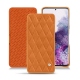 Lederschutzhülle Samsung Galaxy S20 - Mandarine vintage - Couture