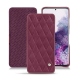 Custodia in pelle Samsung Galaxy S20 - Prune vintage - Couture