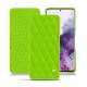 Funda de piel Samsung Galaxy S20 - Vert fluo - Couture