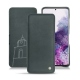 Samsung Galaxy S20 leather case - Blu marino