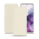 Lederschutzhülle Samsung Galaxy S20 - Blanc PU