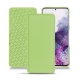 Funda de piel Samsung Galaxy S20 - Vert olive PU
