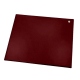 Tapis de souris cuir - Rouge Veggie