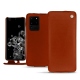 Samsung Galaxy S20 Ultra 5G leather case - Orange Veggie