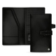 Leather travel wallet - Noir Veggie