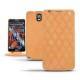 Custodia in pelle Samsung SM-N9000 Galaxy Note 3  - Mandarine vintage - Couture