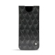 Pochette cuir Samsung Galaxy S20 - Onyx - Couture