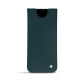 Samsung Galaxy S20 Ultra 5G leather pouch - Bleu Veggie
