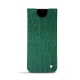 Custodia in pelle Samsung Galaxy S20+ 5G - Crocodile pino