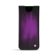 Samsung Galaxy S20+ 5G leather pouch - Violet Patine