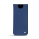 Samsung Galaxy S20+ 5G leather pouch - Bleu frisson