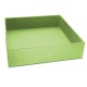 Plateau de rangement - Vert olive ( Nappa - Pantone 578U ) 