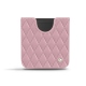 Samsung Galaxy Z Flip leather pouch - Rose - Couture ( Nappa - Pantone 2365C ) 