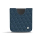 Samsung Galaxy Z Flip leather pouch - Indigo - Couture ( Pantone 303U ) 