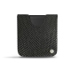 Samsung Galaxy Z Flip leather pouch - Serpent nero
