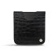 Funda de piel Samsung Galaxy Z Flip - Crocodile nero