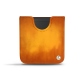 Pochette cuir Samsung Galaxy Z Flip - Orange Patine