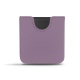 Samsung Galaxy Z Flip leather pouch - Lilas PU
